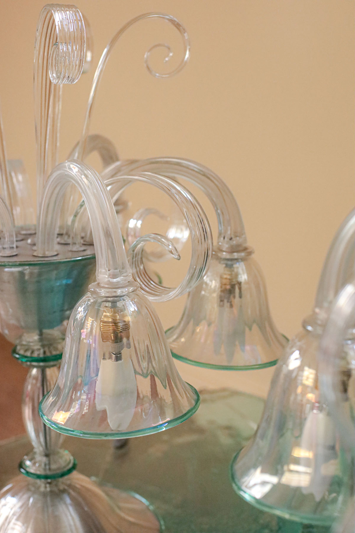 Жирандоли парные, муранское стекло, Венеция, ок. 1940 гг.