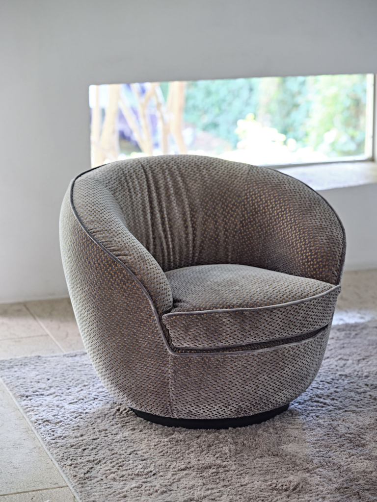 Кресло Giulia Swivel, Black Tie, Италия