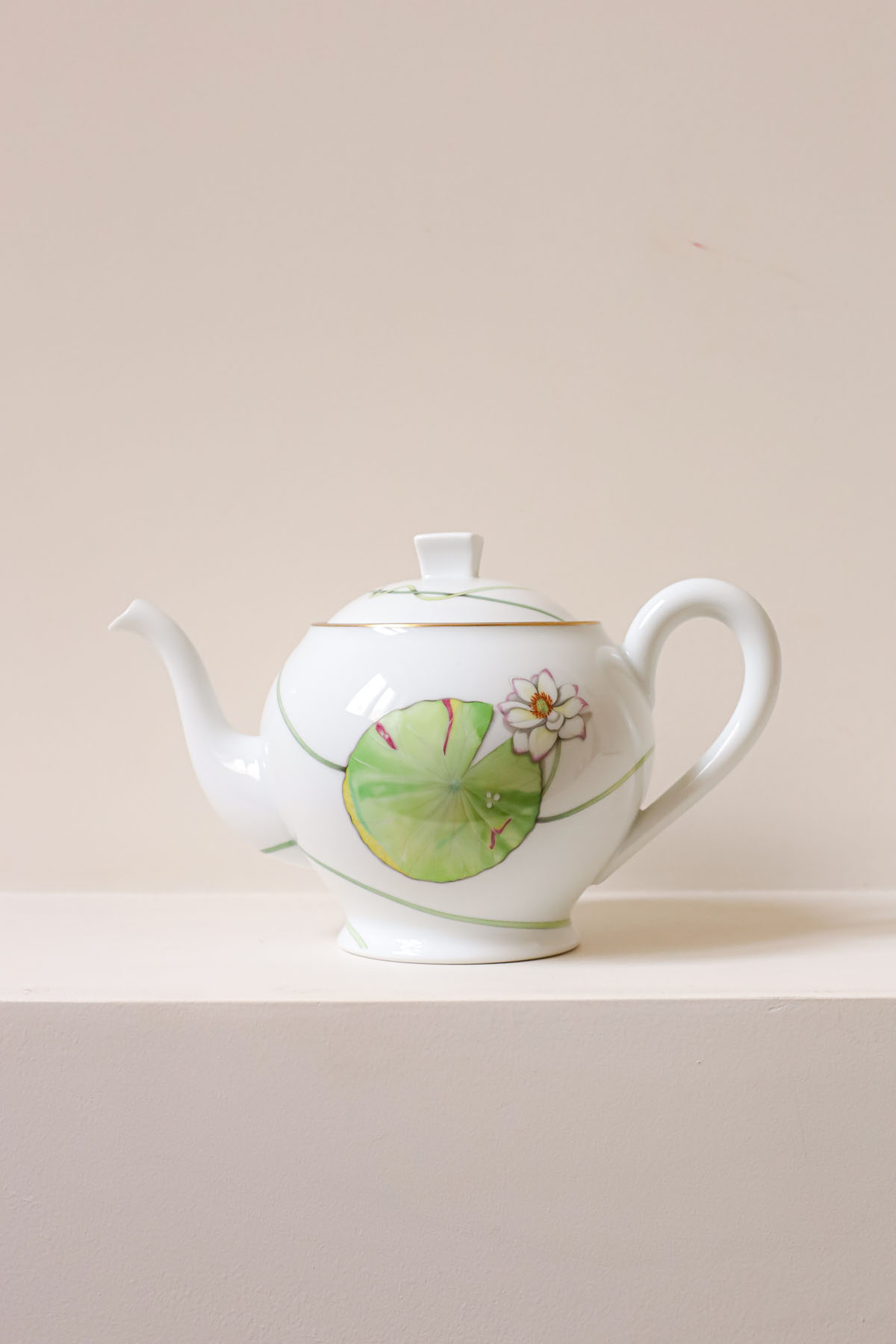 Чайник винтажный, Hermes, фарфор, Франция, 2001 год