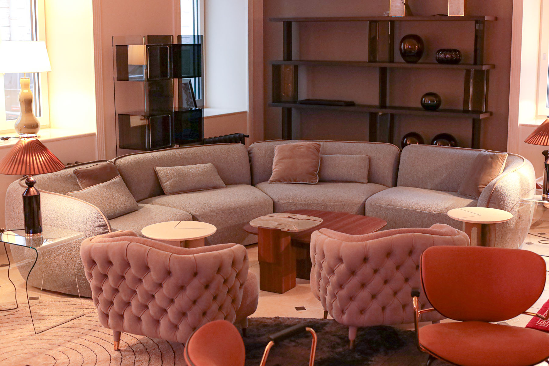 Диван Erasmo, Black Tie, Италия