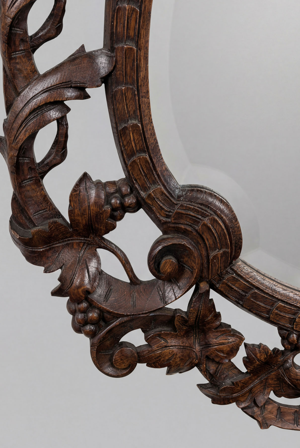 Зеркало винтажное, дерево, Франция, вторая половина XX века