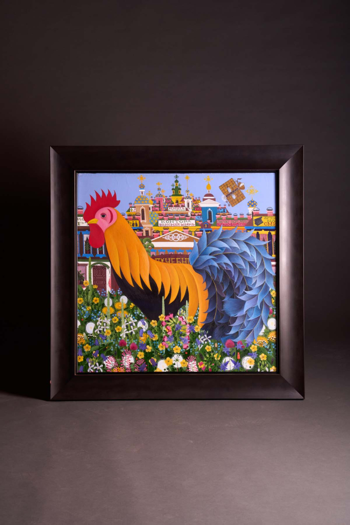 Картина “Петух”, Александр Туманов, 2010 год