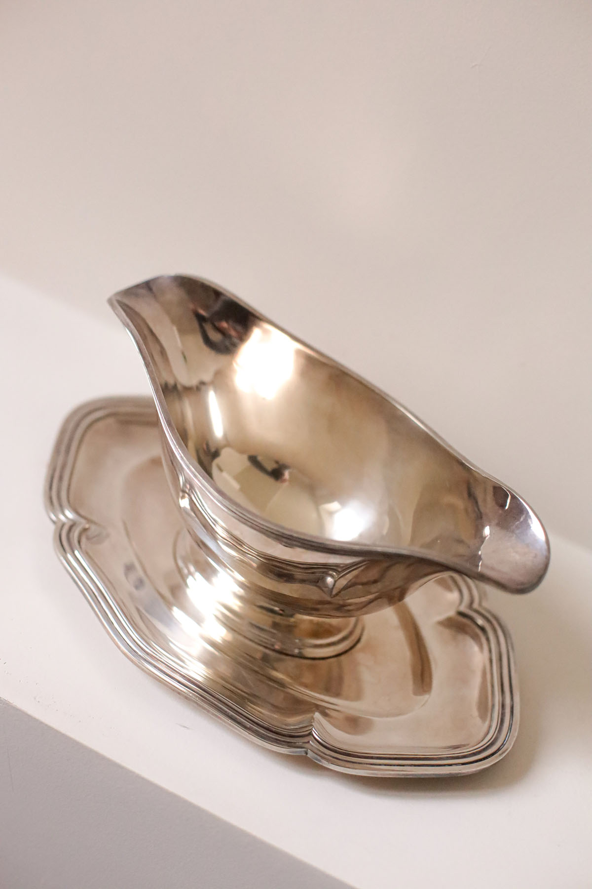 Соусник, серебрение, Франция, первая половина XX века