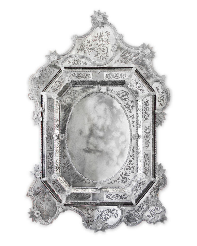 Зеркало Redentore, Arte Veneziana