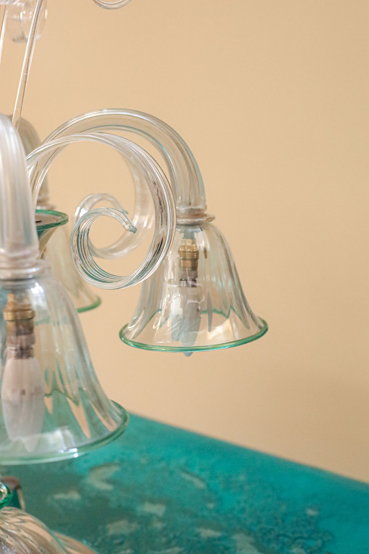 Жирандоли парные, муранское стекло, Венеция, ок. 1940 гг.