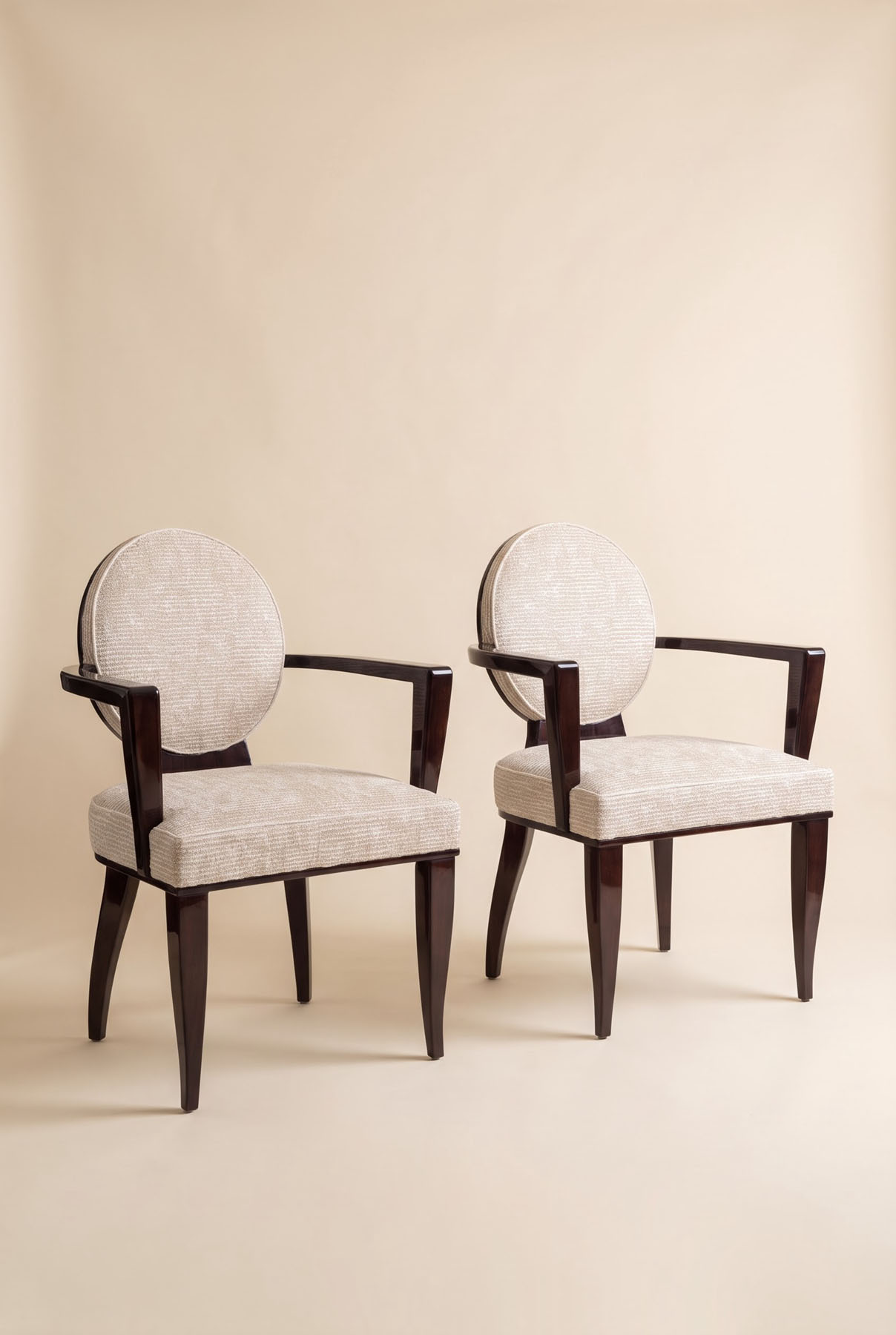 Кресла винтажные, ар-деко, Maurice Laffaille, Франция, ок. 1950 г.