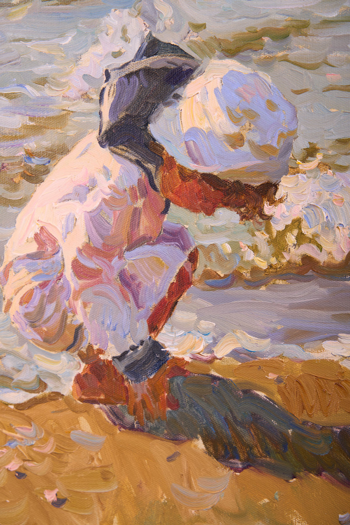 Картина «У воды», художник Юрий Кротов, 2007 год