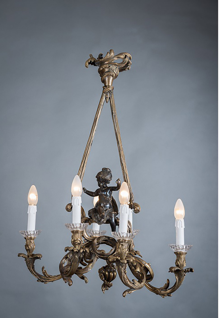 Люстра домашняя на 6 светоточек, производство "Частная Резиденция"