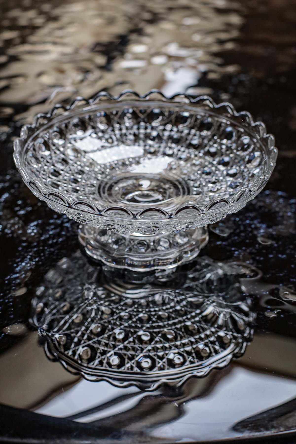 Фруктовница, Baccarat, хрусталь, Франция, начало XX века