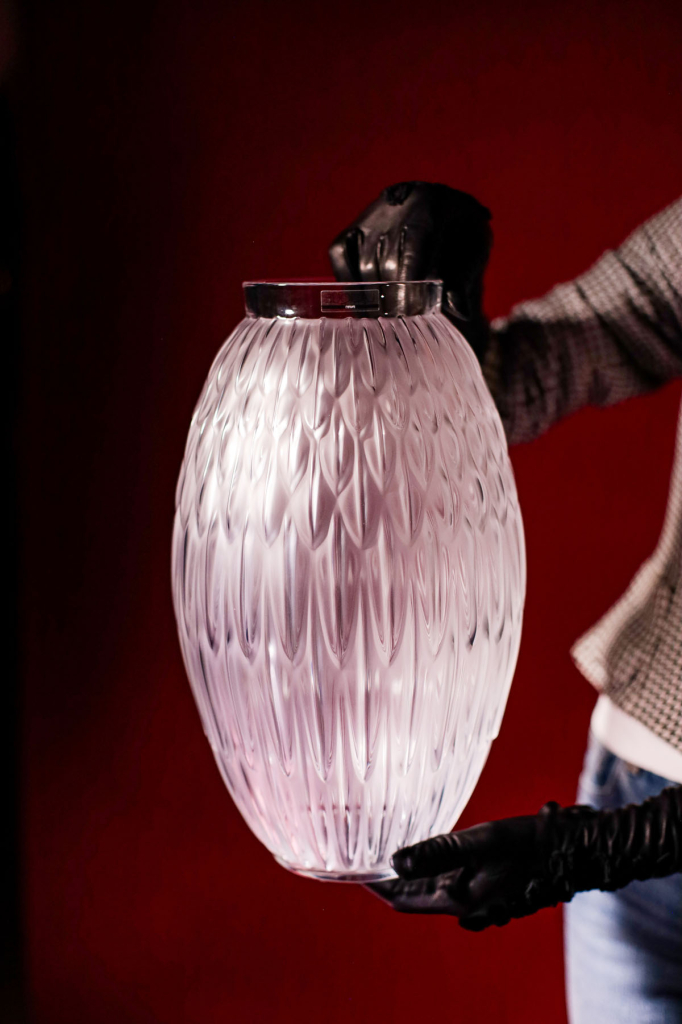 Ваза Plumes Grand, Lalique