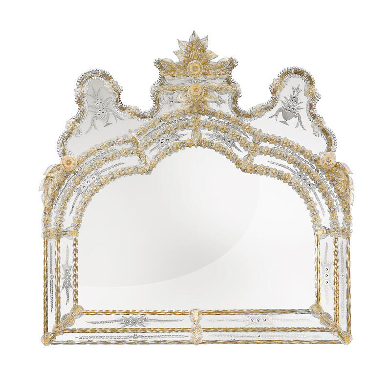 Зеркало Trittico, Arte Veneziana