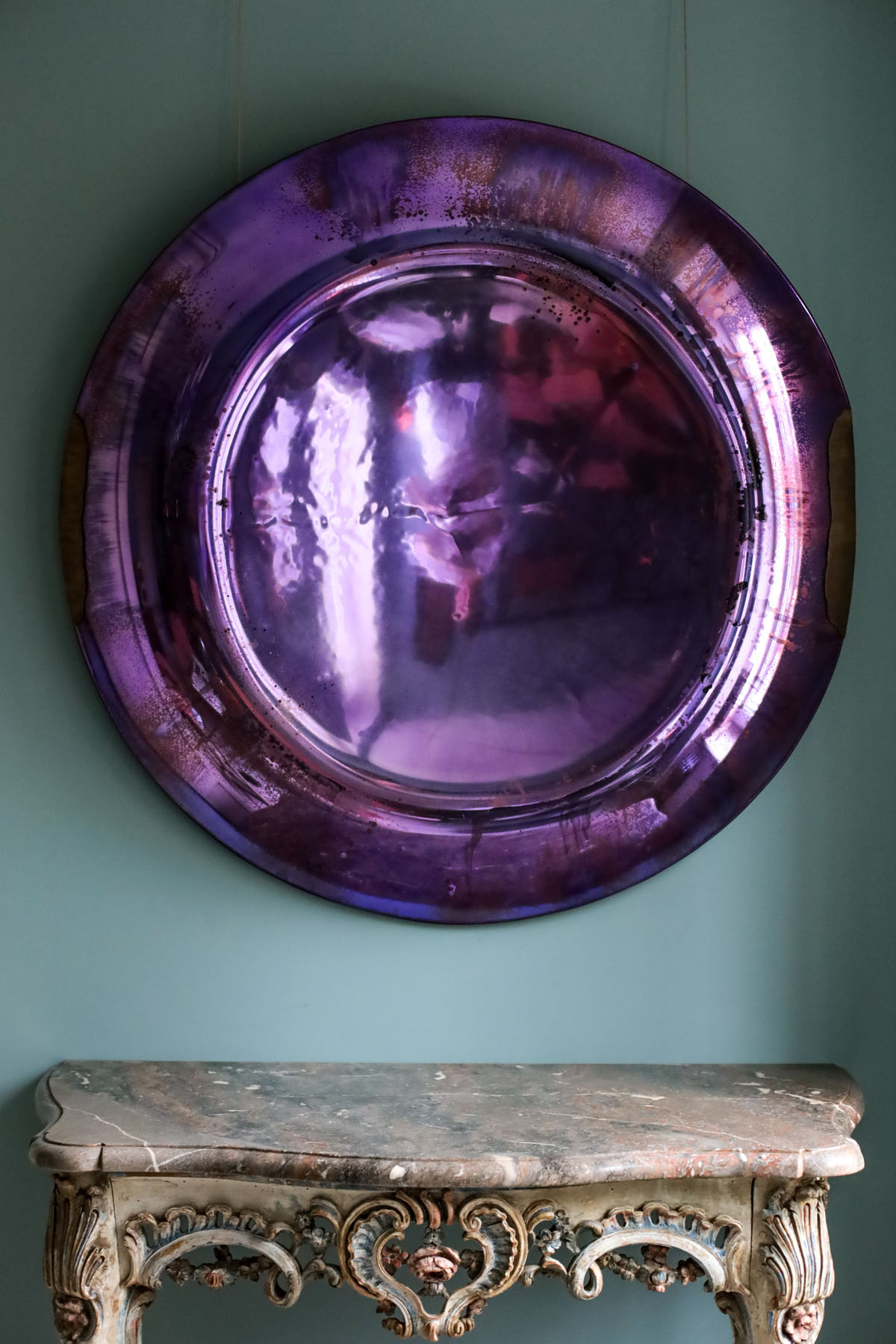 Декоративное зеркало "Кардинал", Производство "Частная Резиденция"