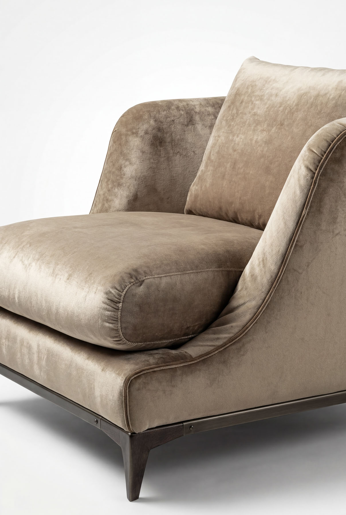 Кресло Brando, золотистое, Black Tie, Италия