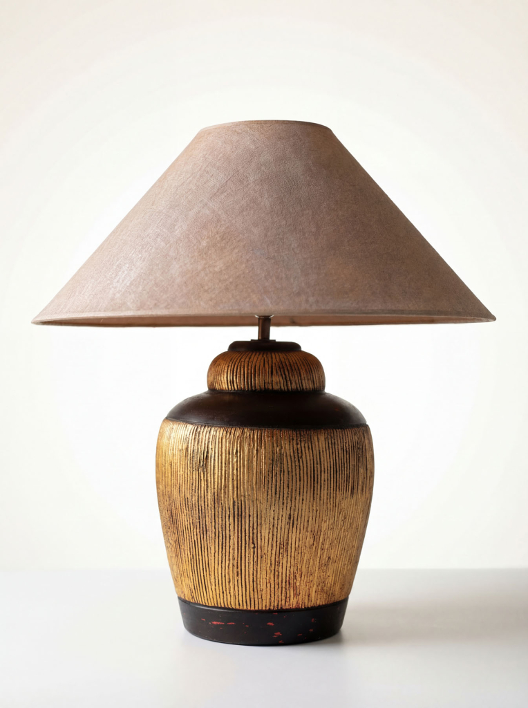 Винтажная настольная лампа