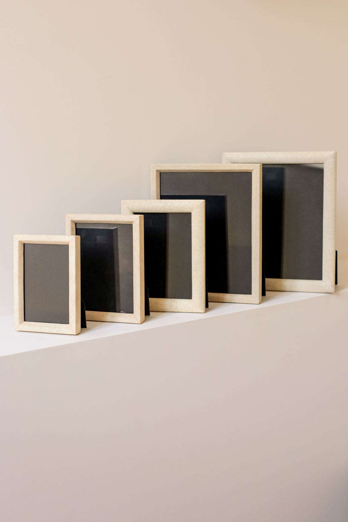 Фоторамка мал., кожа ската, Ginger Brown