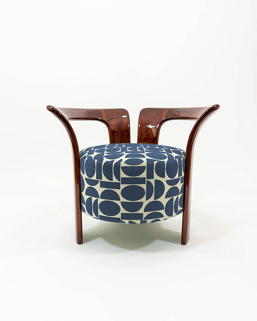 Кресло Mava, Maison Leleu, синий