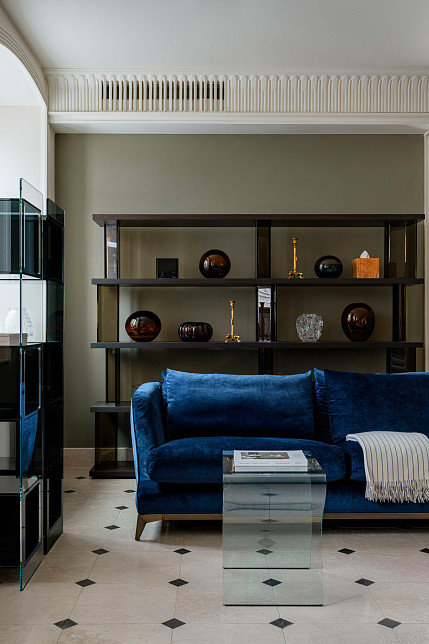 Диван Brando,синий, Black Tie, Италия