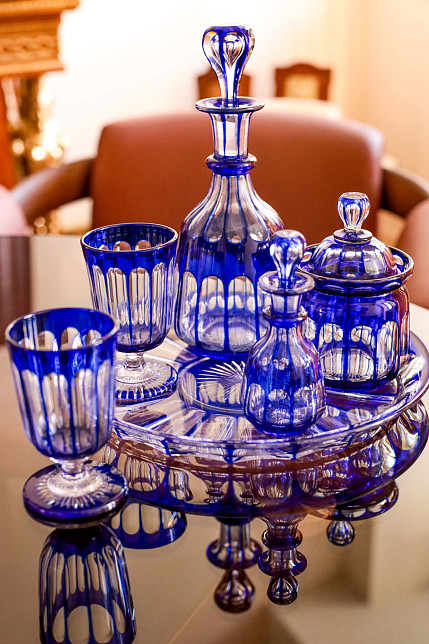 Набор тет-а-тет, хрусталь, Saint Louis, Франция, XIX век