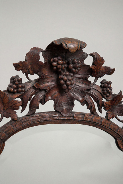 Зеркало винтажное, дерево, Франция, вторая половина XX века