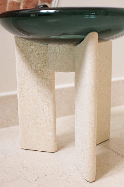 Столик кофейный Lens, диаметр 45 см, Paolo Castelli