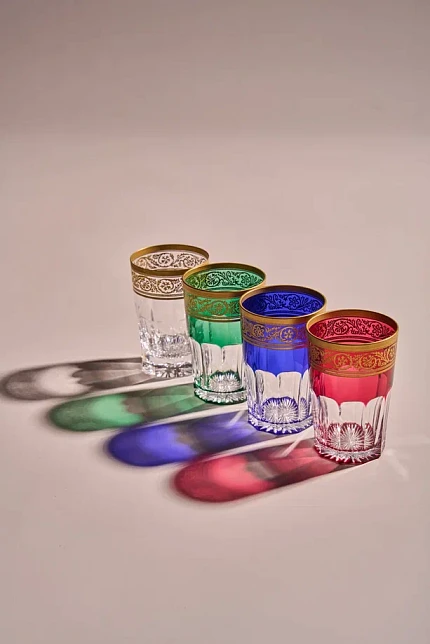 Стаканы Crystal de Sevres, хрусталь, Франция, вторая половина XX века