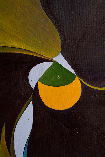 Картина "Viola (голубая)", Александр Туманов, 2011 год