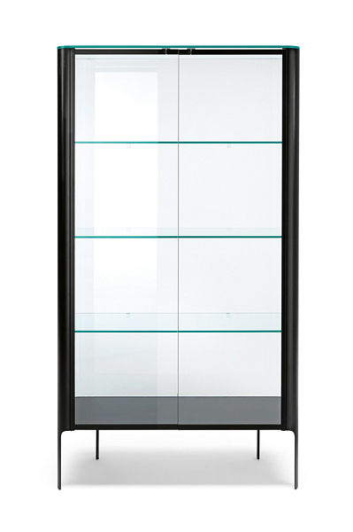 Витрина Aura Showcase Black, Fiam