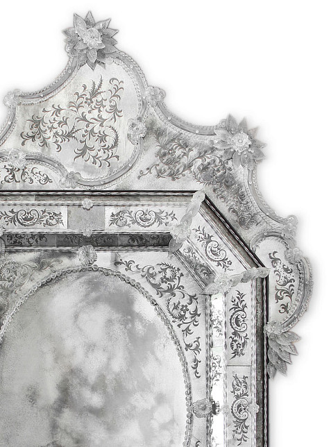 Зеркало Redentore, Arte Veneziana