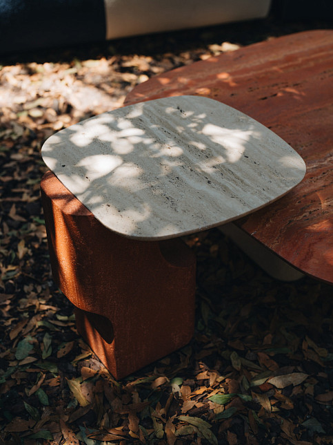 Столик кофейный Kenya Outdoor, высота 36 см, Paolo Castelli