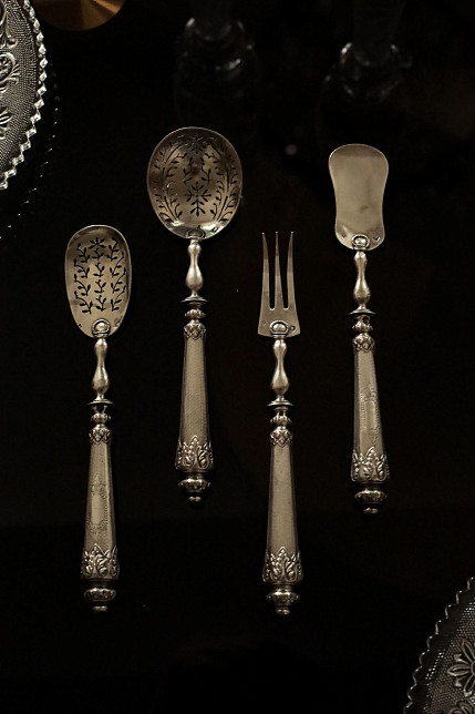 Набор для сервировки десертов, Франция, рубеж XIX-XX вв.