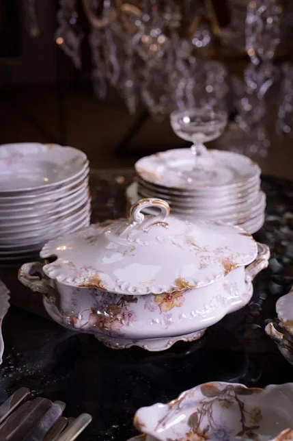 Сервиз столовый, фарфор, Haviland для G. Kiefer & Cie, Франция, 1888-1896 гг.