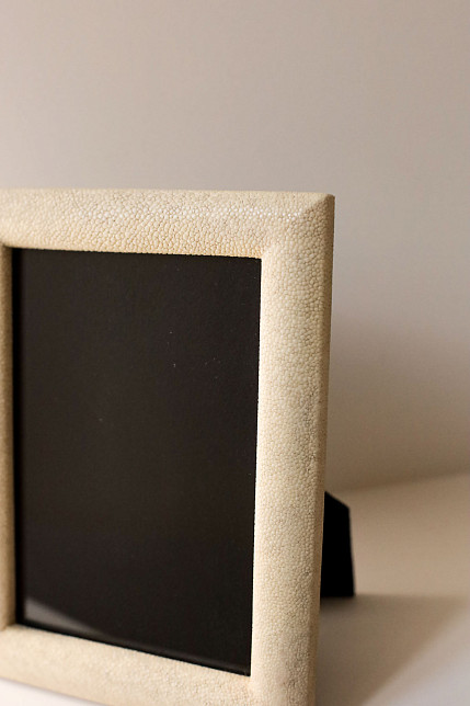 Фоторамка мал., кожа ската, Ginger Brown