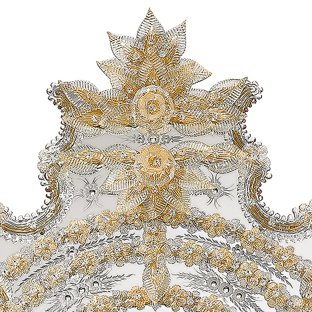 Зеркало Trittico, Arte Veneziana