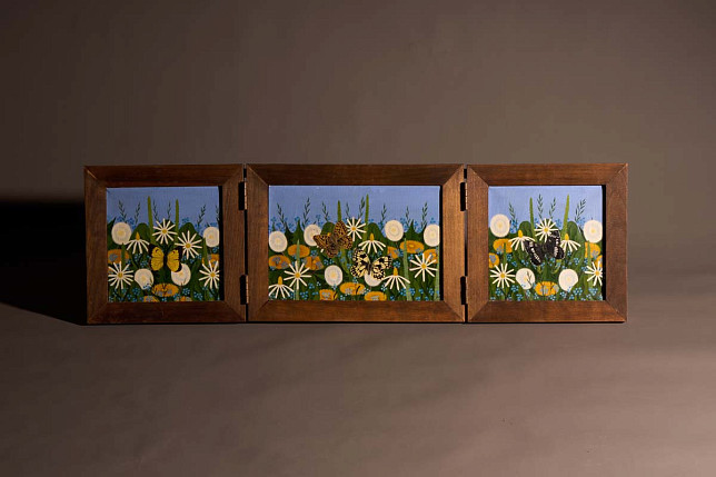Триптих “Цветы”, Александр Туманов, 1990 год