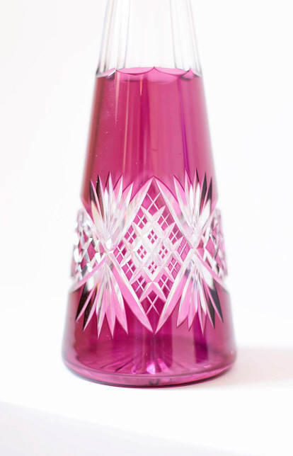 Графин антикварный "Аметист №1", Saint-Louis, хрусталь, XIX век