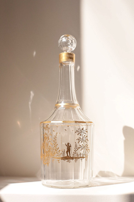 Графин, роспись золотом, начало XIX века