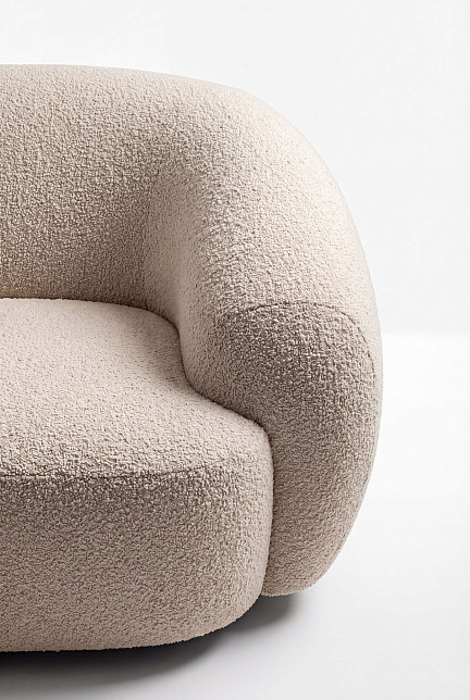 Кресло Coral, бежевого цвета, Paolo Castelli
