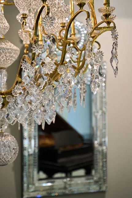 Хрустальная дворцовая люстра, производство "Частная Резиденция"