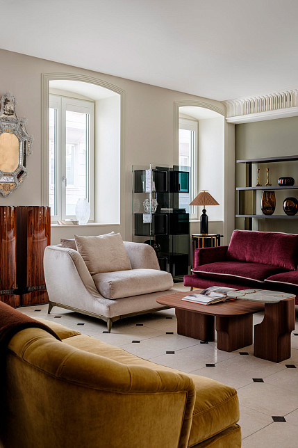 Кресло Brando, Серебристое, Black Tie, Италия