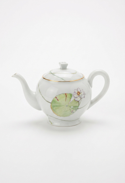 Чайник винтажный, Hermes, фарфор, Франция, 2001 год