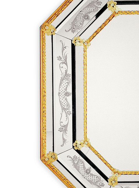 Зеркало Palanca, Arte Veneziana