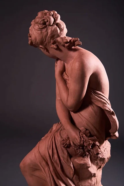 Скульптура "Весна", автор Moreau Mathurin, керамика, Франция