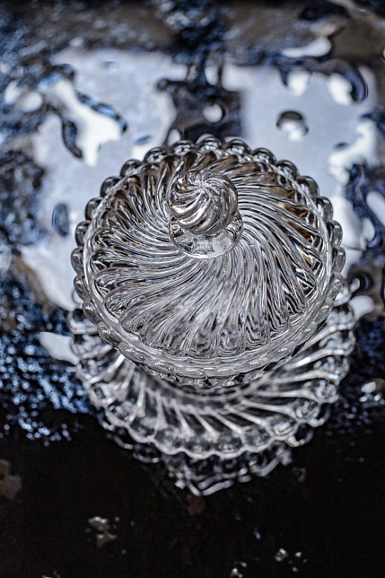 Бонбоньерка Baccarat, хрусталь, начало XX века