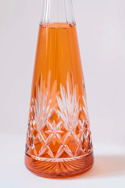 Графин антикварный "Янтарь №1", Saint-Louis, хрусталь, XIX век