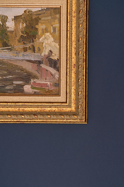 Этюд «Петербург», художник Юрий Кротов, 2013 год