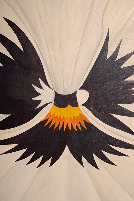 Картина "Viola (белая)", Александр Туманов, 2002 год