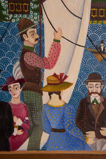 Картина “Праздник на речке”, Александр Туманов, 2008 год