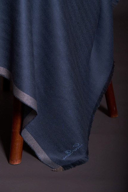 Плед Loro Piana Summer, синий