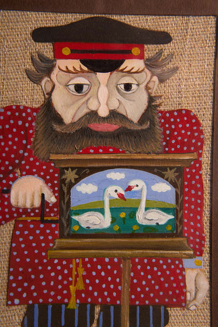 Коллаж “Шарманщик”, Александр Туманов, 2007 год