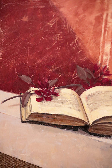 Картина «Большая книга», Татьяна Ян, 2022 год.